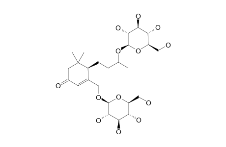 13-HYDROXY-BLUMENOL-C-DI-9,13-O-BETA-GLUCOPYRANOSIDE
