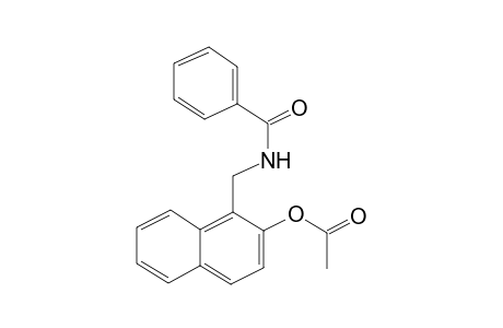 2-Acetoxy-1-(benzamidomethyl)naphthalene