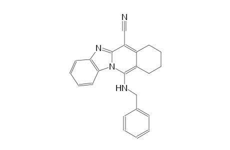 11-(benzylamino)-7,8,9,10-tetrahydrobenzimidazo[1,2-b]isoquinoline-6-carbonitrile