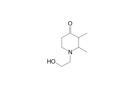 1-(2-Hydroxyethyl)-2,3-dimethyl-4-piperidinone