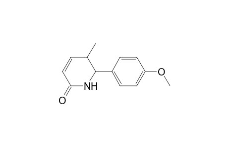 (E)-5,6-Dihydro-5-methyl-6-(4-methoxyphenyl)-2(1H)-pyridinone