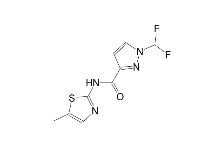 1-(difluoromethyl)-N-(5-methyl-1,3-thiazol-2-yl)-1H-pyrazole-3-carboxamide