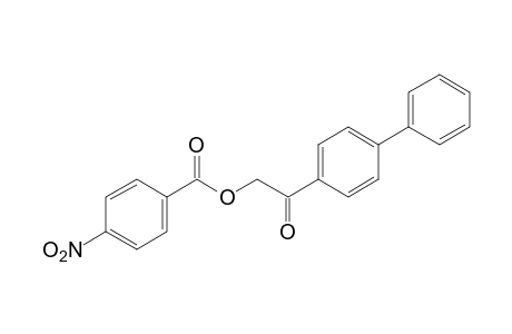 p-nitrobenzoic acid, p-phenylphenacyl ester