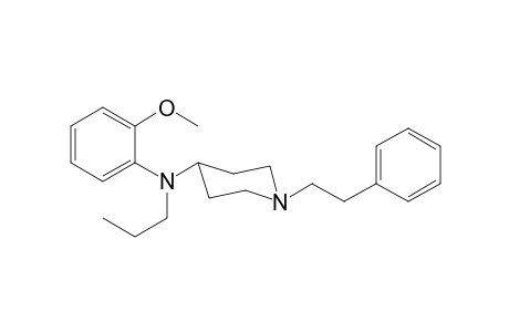 N-(2-Methoxyphenyl)-N-propyl-1-(2-phenylethyl)piperidin-4-amine