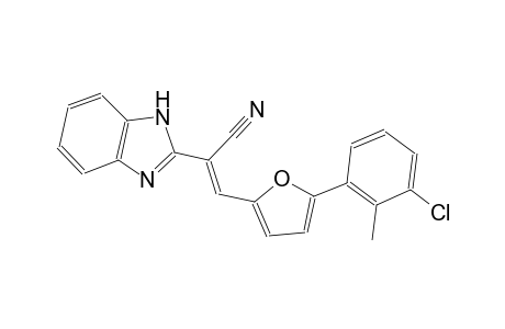 1H-benzimidazole-2-acetonitrile, alpha-[[5-(3-chloro-2-methylphenyl)-2-furanyl]methylene]-