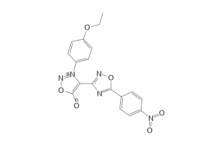 3-(p-Ethoxyphenyl)-4-[5-(p-nitrophenyl)-.delta.(2)-1,2,4-oxadiazol-3-yl]sydnone