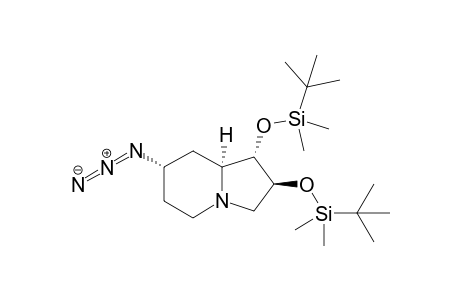 (1S,2S,7S,8aS)-7-Azido-1,2-bis{[tert-butyl(dimethyl)silyl]oxy}octahydroindolizine