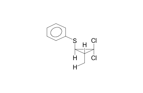 TRANS-1,1-DICHLORO-2-PHENYLTHIO-3-METHYLCYCLOPROPANE