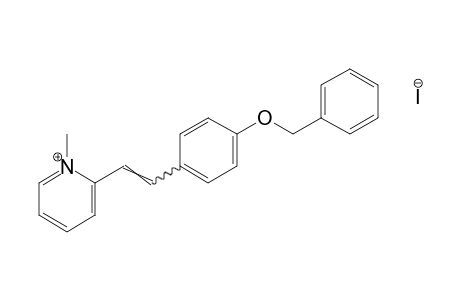 2-[p-(benzyloxy)styryl]-1-methylpyridinium iodide