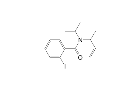 N-(2-iodobenzoyl)-N-methylallyl-2-aminopropene
