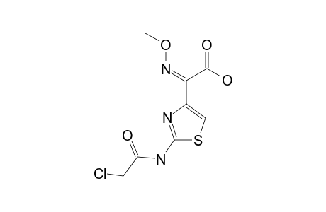 (Z)-2-(2-Chloroacetamido)-alpha-(methoxyimino)-4-thiazoleacetic acid