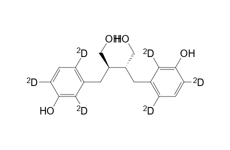 1,4-Butanediol, 2,3-bis[(3-hydroxyphenyl-2,4,6-D3)methyl]-, (R*,R*)-