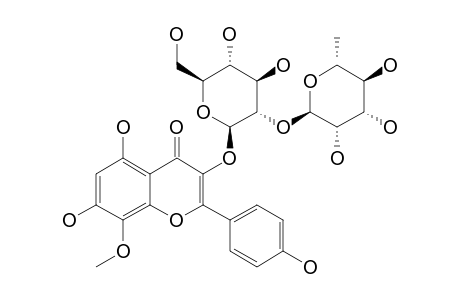 8-METHOXY-KAEMPFEROL-3-NEOHESPERIDOSIDE