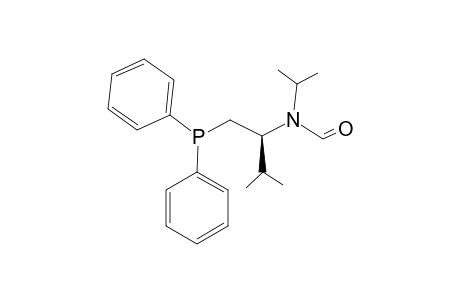 (S)-N-iso-Propyl-N-formyl-2-amino-3-methylbutyl-1-diphenylphosphine