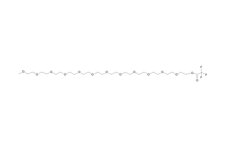 2-[2-[2-[2-[2-[2-[2-[2-[2-[2-[2-(2-Methoxyethoxy)ethoxy]ethoxy]ethoxy]ethoxy]ethoxy]ethoxy]ethoxy]ethoxy]ethoxy]ethoxy]ethyl 2,2,2-trifluoroacetate