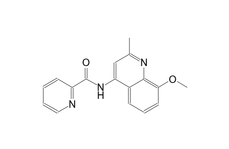2-pyridinecarboxamide, N-(8-methoxy-2-methyl-4-quinolinyl)-