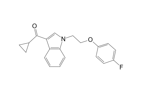(Cyclopropyl)[1-[2-(4-fluorophenoxy)ethyl]-1H-indol-3-yl]methanone