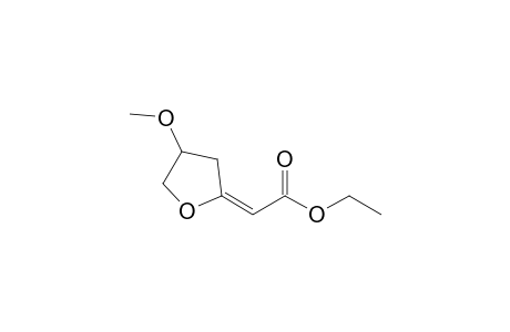 (2E)-2-(4-methoxy-2-oxolanylidene)acetic acid ethyl ester