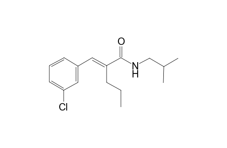 (E)-2-(3-Chlorobenzylidene)-N-isobutylpentanamide
