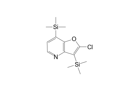 2-Chloro-3,7-bis(trimethylsilyl)furo[3,2-b]pyridine