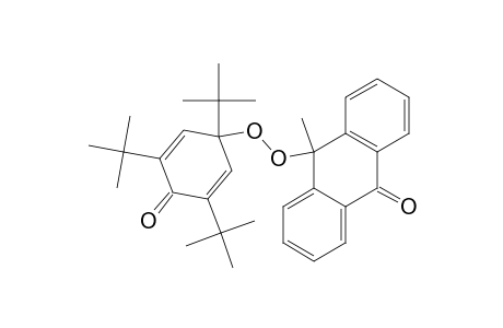 9(10H)-Anthracenone, 10-methyl-10-[[1,3,5-tris(1,1-dimethylethyl)-4-oxo-2,5-cyclohexadien-1-yl]dioxy]-