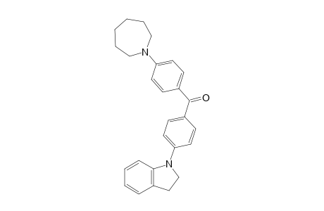 [4-(Azepan-1-yl)phenyl][4-(2,3-dihydroindol-1-yl)phenyl]methanone