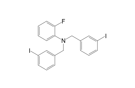 2-Fluoro-N,N-bis(3-iodobenzyl)aniline