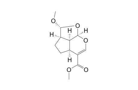 Methyl (2R,2aR,4aS,7aR,7bS)-2methoxy-2a,3,4,4a,7a,7b-hexahydro-2H-1,7-dioxacyclopenta[c,d]inden-5-carboxylate