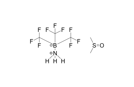 Ammonium-tris(trifluoromethyl)borate-dimethylsulfoxide