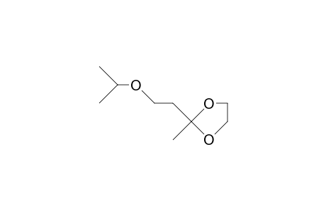 2-(2-Isopropoxy-ethyl)-2-methyl-1,3-dioxolane