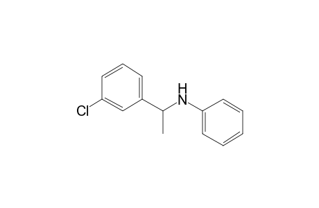 N-(1-(3-chlorophenyl)ethyl)aniline
