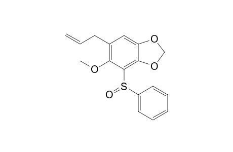 5-Methoxy-4-(phenylsulfinyl)-6-(2'-propenyl)-1,3-benzodioxole