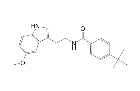 4-tert-butyl-N-[2-(5-methoxy-1H-indol-3-yl)ethyl]benzamide