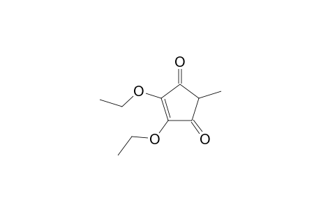 4,5-Diethoxy-2-methyl-4-cyclopentene-1,3-dione