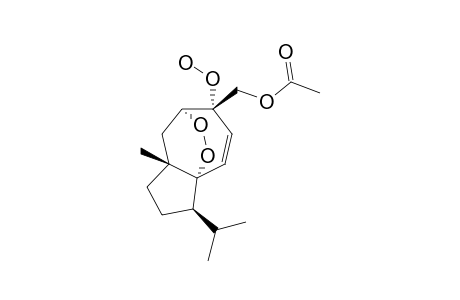 14-ACETOXY-1,5-EPIDIOXY-4-HYDROPEROXYCAROT-2-ENE