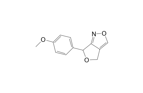 6-(4'-methoxyphenyl)-4H,6H-furo[3,4,-c]isoxazole