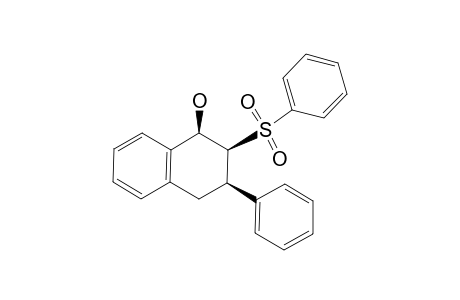 Trans-2-benzenesulfonyl-3-phenyl-1.2,3,4-tetrahydronaphthalen-1-ol