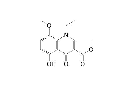 1-Ethyl-5-hydroxy-4-keto-8-methoxy-quinoline-3-carboxylic acid methyl ester