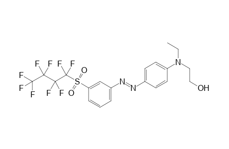 4-[3-(Perfluorobutylsulfonyl)phenylazo]-N-ethyl-N-(2-hydroxyethyl)aniline