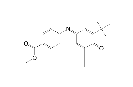 methyl 4-[(3,5-ditert-butyl-4-oxo-2,5-cyclohexadien-1-ylidene)amino]benzoate
