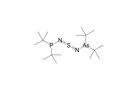(Di-tert-butylarsino)(di-tert-butylphosphino)sulfur diimide