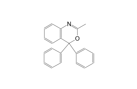 4H-3,1-benzoxazine, 2-methyl-4,4-diphenyl-