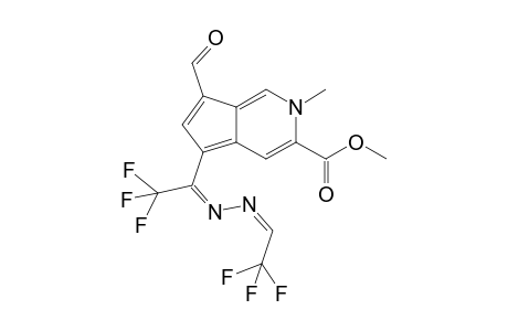 Methyl 7-formyl-2-methyl-5-[ (2',2',2'-trifluoroethylidene) hydrazono] ethyl-2H-2-pyridine-3-carboxylate