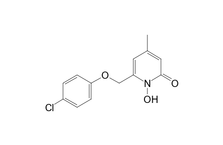 6-[(p-chlorophenoxy)methyl]-1-hydroxy-4-methyl-2(1H)-pyridone