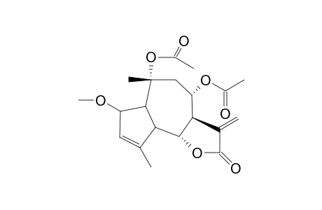 8,10-DIACETOXY-2-METHOXY-3,11(13)-GUAIADIEN-12,6-OLIDE