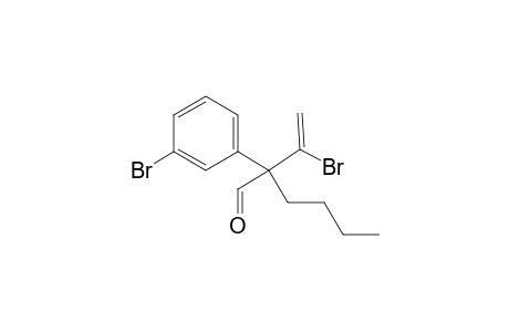 3-Bromo-2-butyl-2-(3-bromophenyl)-3-butenal