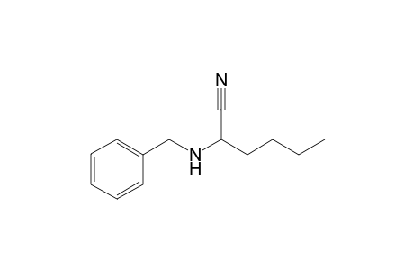2-(Benzylamino)hexanenitrile