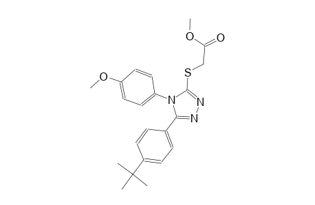 methyl {[5-(4-tert-butylphenyl)-4-(4-methoxyphenyl)-4H-1,2,4-triazol-3-yl]sulfanyl}acetate