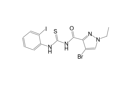 N-[(4-bromo-1-ethyl-1H-pyrazol-3-yl)carbonyl]-N'-(2-iodophenyl)thiourea