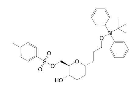[(2R,3S,6R)-6-[3-[tert-butyl(diphenyl)silyl]oxypropyl]-3-hydroxy-tetrahydropyran-2-yl]methyl 4-methylbenzenesulfonate